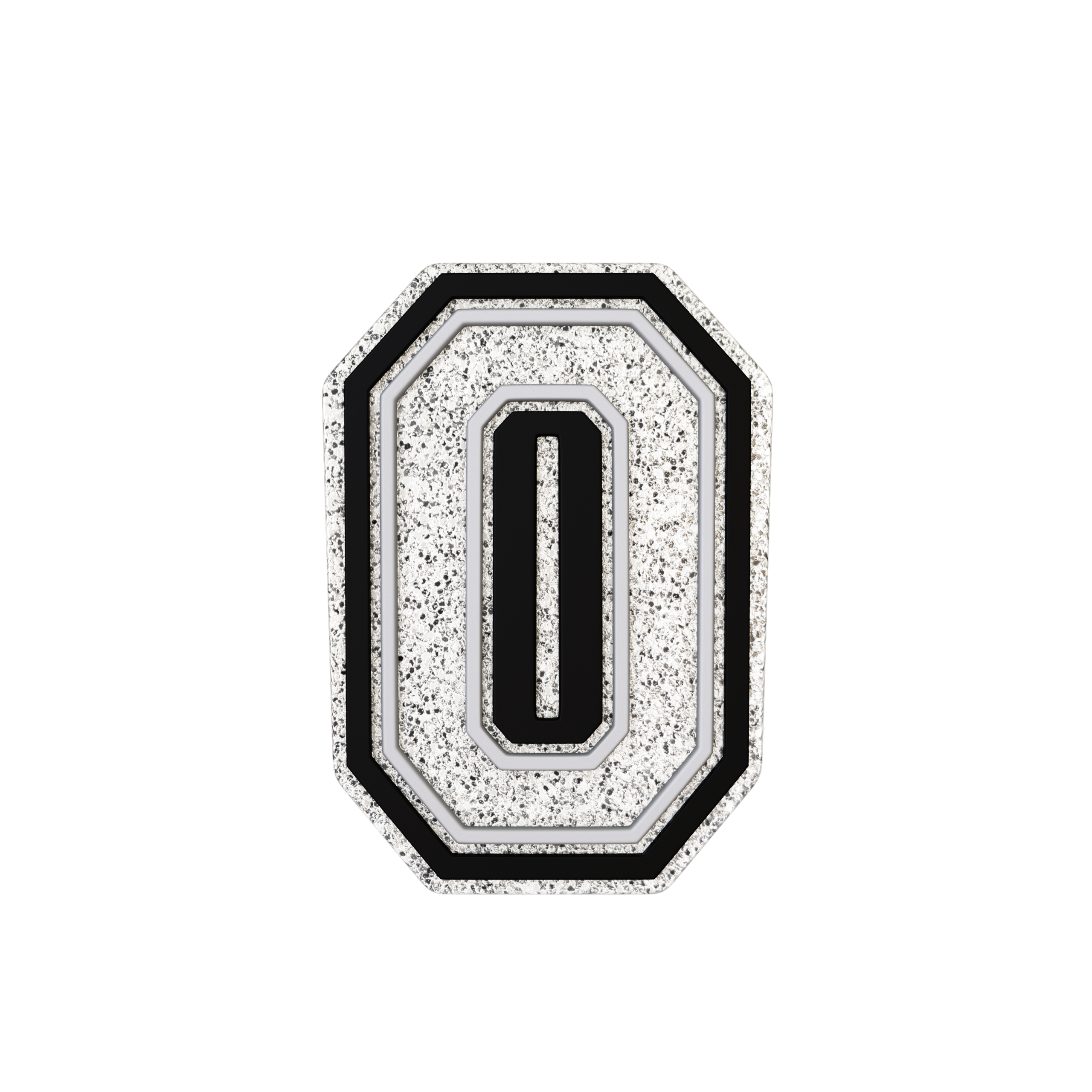 Budz | Silver Letter O