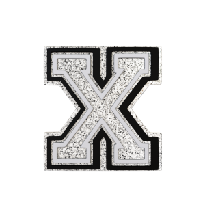 Budz | Silver Letter X