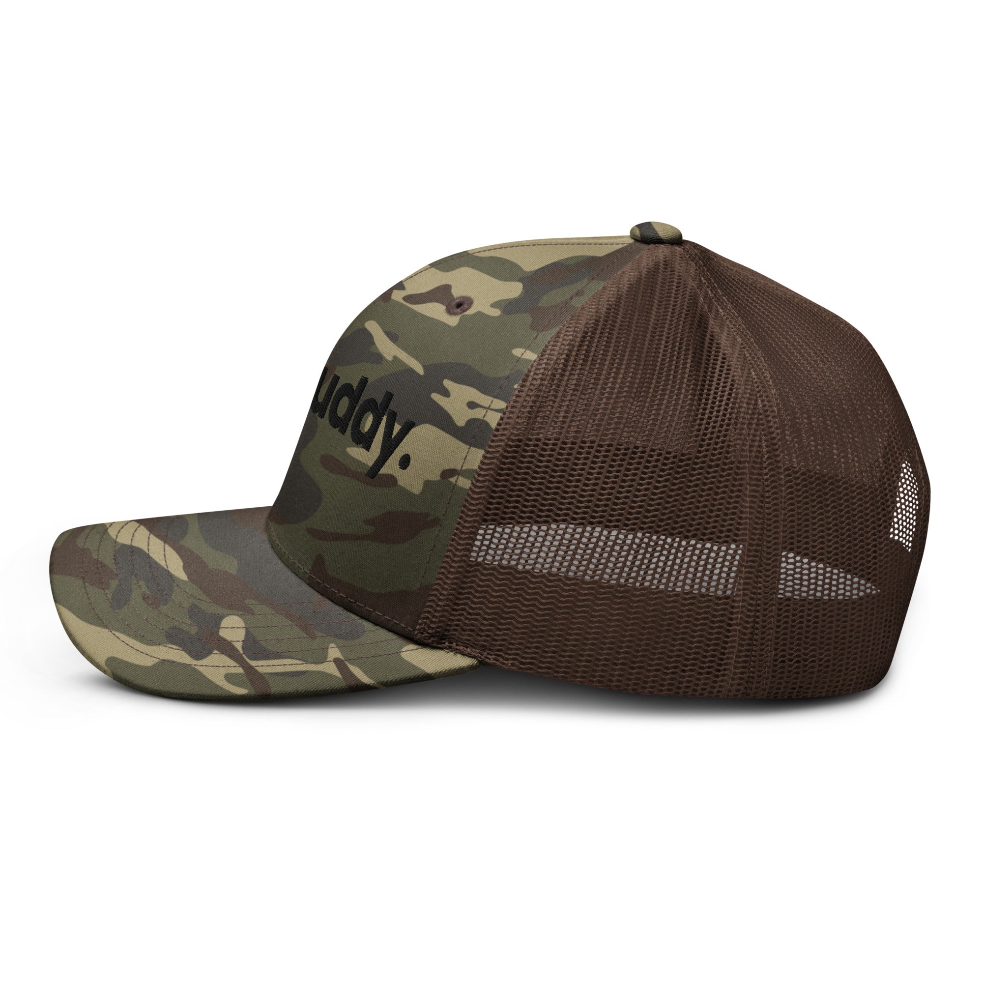 Logo Camouflage Trucker Hat - Image 11