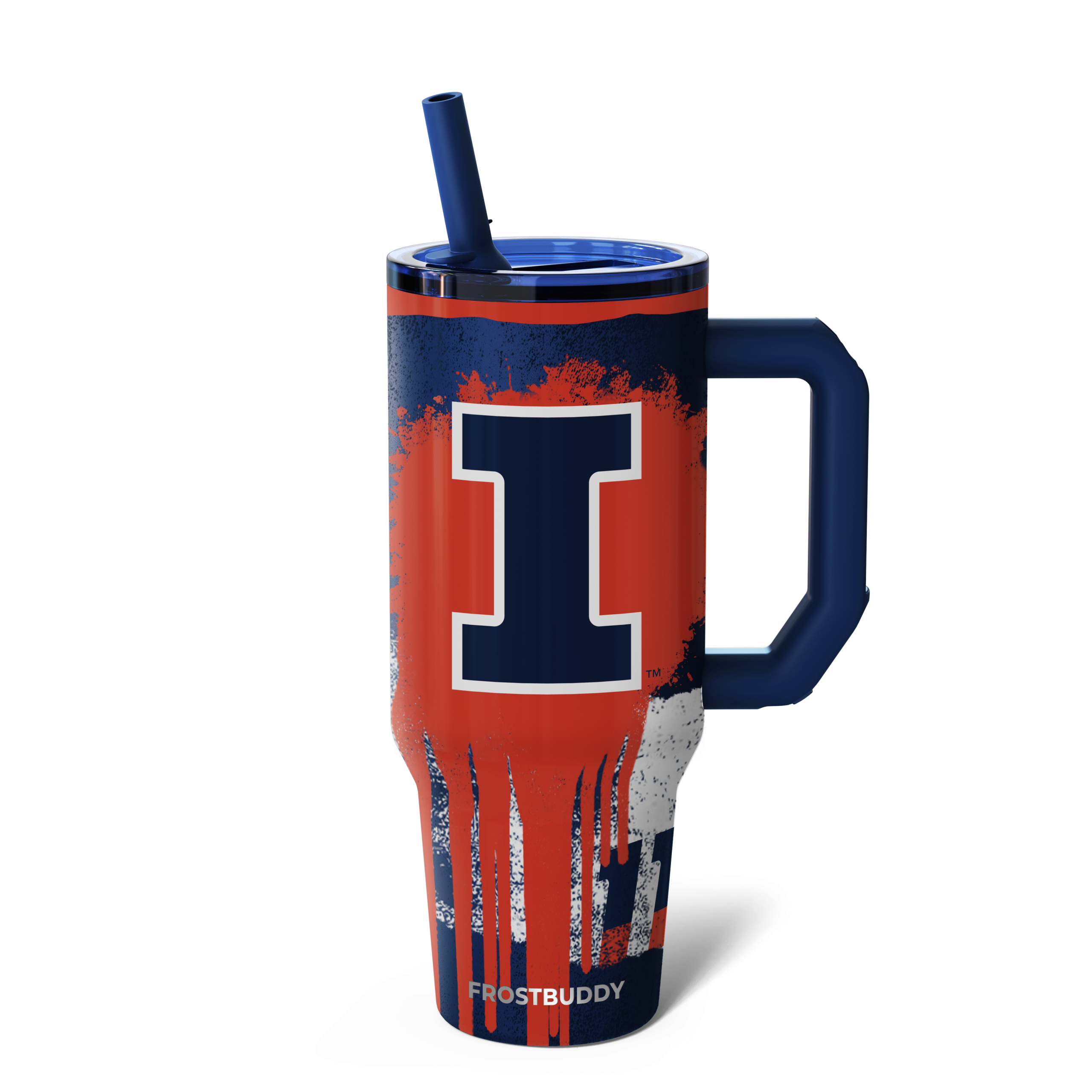 Thicc Buddy 40oz | Illinois Fighting Illini | Drip